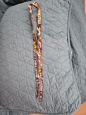 Military Camo Printed Lanyard with Ring